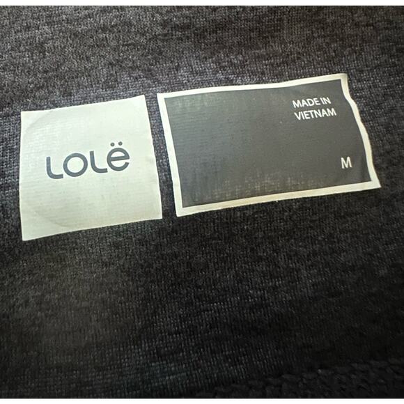 Women M Lole Gray Sweatpants Drawstring Jogger Pants Lounge Casual Travel - Picture 5 of 5